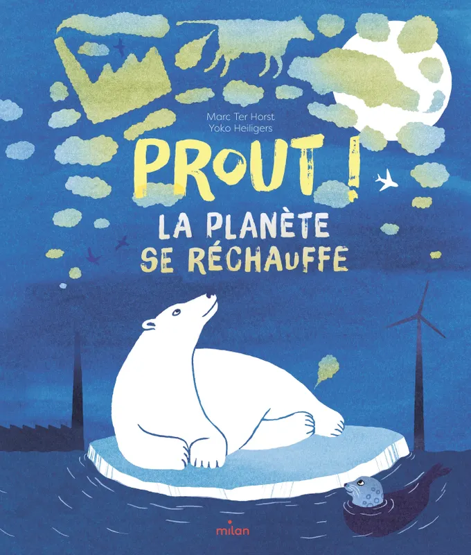 Couverture : Prout, la planète se réchauffe !